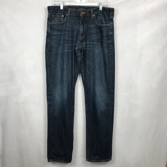 Lucky Brand Other - Lucky Brand Jeans Mens 34x34 Blue Original Straight Distressed Classiccore Prep